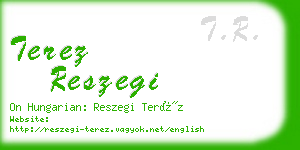 terez reszegi business card